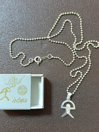 Colgante Indalo Baño de Oro Plata