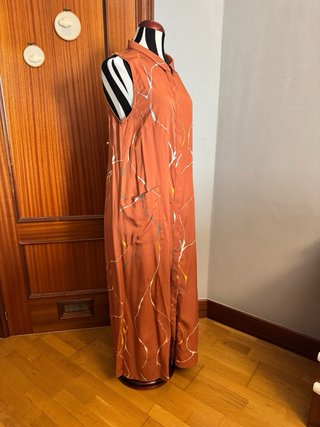 Vestido Verano Kintsugi Naranja
