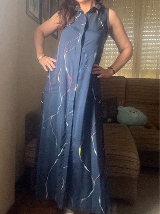 Vestido Verano Kintsugi Naranja