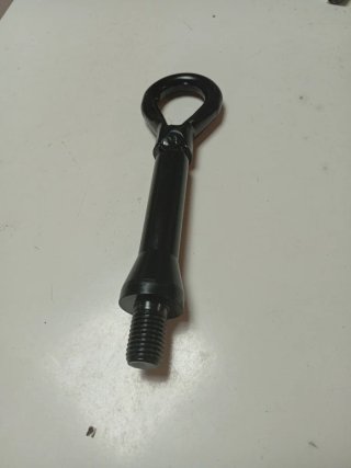 Gancho de remolque negro
