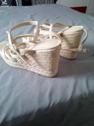 Sandalias blancas Justfab