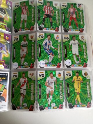 LOTE de 300 cards diferentes Adrenalyn 25/26