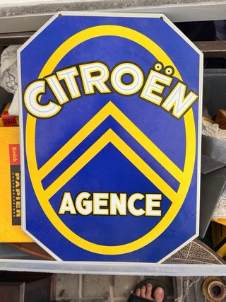 Cartel Citroën Agence