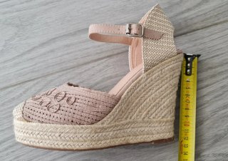 Esparteñas de cuña