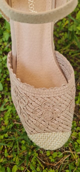 Esparteñas de cuña