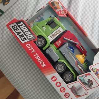 Camión de Juguete City Truck Turbo Gears