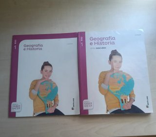 LIBROS GEOGRAFIA E HISTORIA 1 ESO SANTILLANA