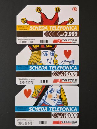 Lotto 10 Schede Telefoniche Vintage Telecom Italia