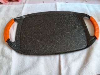 Parrilla Elite Kitchenware con asas de silicona