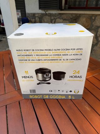 Robot de Cocina Alfa sin usar