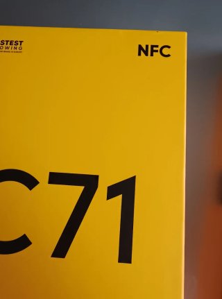 Realme C71,6+128GB 6000 mAh 45W cám AI 50MP NFC