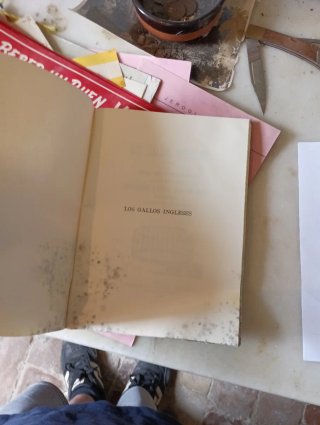 Libro Antiguo Gallos Ingleses Peleas 1899