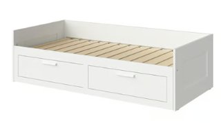 Letto singolo estraibile 80x200