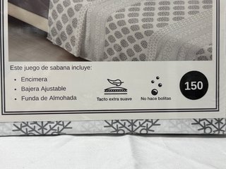 Juego de sábanas, 3 piezas