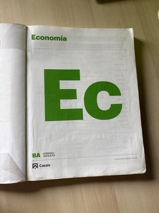 Economía, 1 LOMLOE