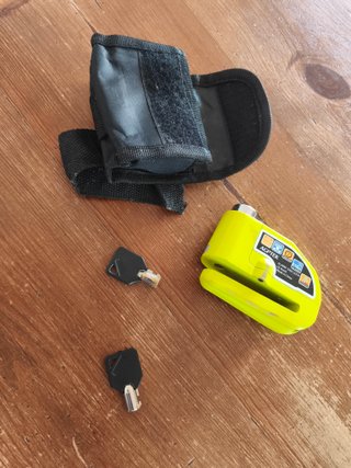 Candado Disco Moto Alarma Antirrobo