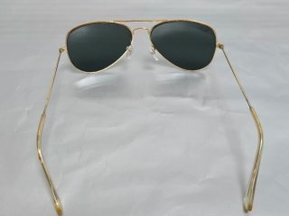 Gafas Ray-Ban Aviador Doradas Lente Verde