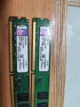 2x 4GB DDR3 RAM Kingston