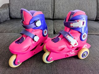 Patines Oxelo Talla 26-28 + Protección