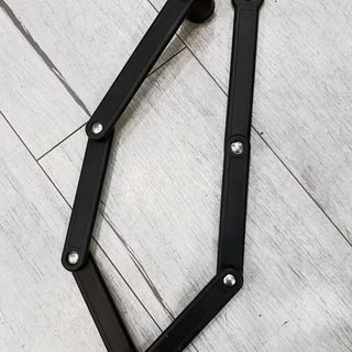 Candado plegable acero bici
