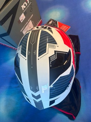 Casco KYT TT-Course Talla S Fuselage Red