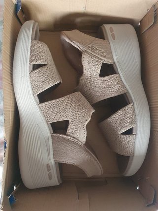 Sandalias Skechers Beige Talla 41