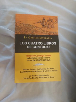 Los Cuatro Libros de Confucio, Confucio y Menci...