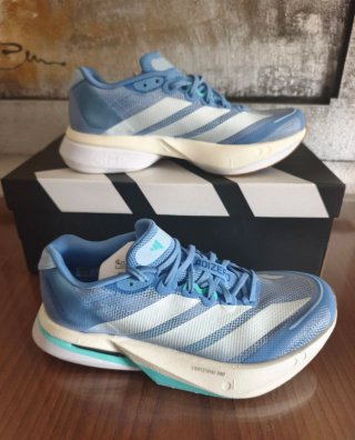 Zapatillas Adidas Adizero Boston 13 Azul/Blanco