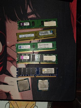Procesador Intel i3 + 4 Módulos RAM