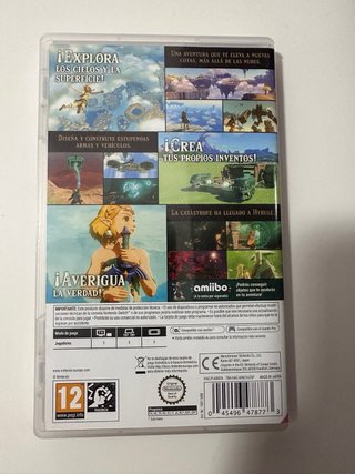 Juego Nintendo Switch Zelda: Tears of the Kingdom