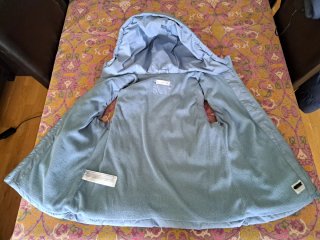 Chaleco infantil Mango azul claro