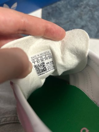 Adidas Gazelle Talla 38 2/3 Rosa Verde