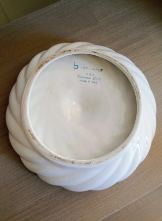 Vassoio Tommaso Barbi, articolo vintage.
