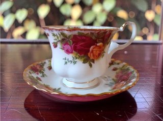 Vajilla inglesa Tazas/Platos Royal Albert O. C. R