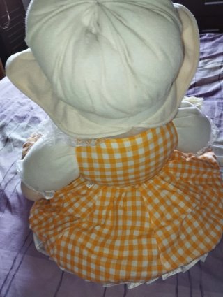Muñeca de tela vintage chef