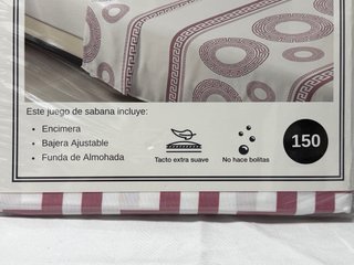 Juego de sábanas, 3 Piezas