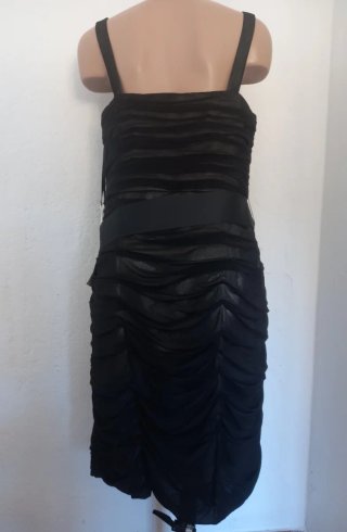 Vestido de alta costura negro