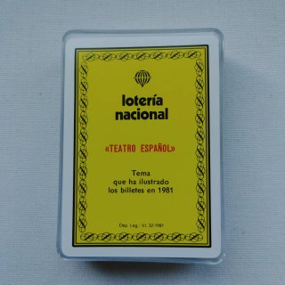 Lotería Nacional: 3 barajas temáticas
