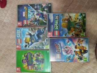 Juegos Nintendo Switch LEGO (5 títulos)