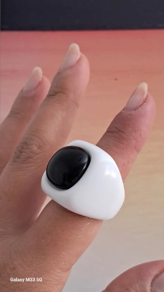 Anillos Blanco y Negro