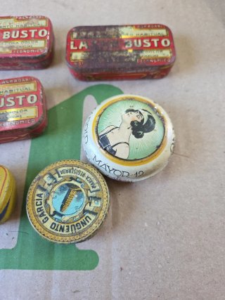 Lote 6 Scatole Metalliche Vintage