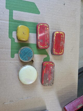 Lote 6 Scatole Metalliche Vintage
