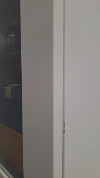 Vitrina BRIMNES Ikea blanca 80x190 cm