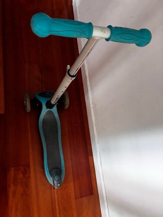 Patinete Globber 3 ruedas azul