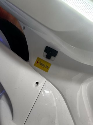 Moto Eléctrica Infantil Blanca