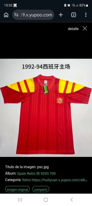Ropa y camisetas futbol
