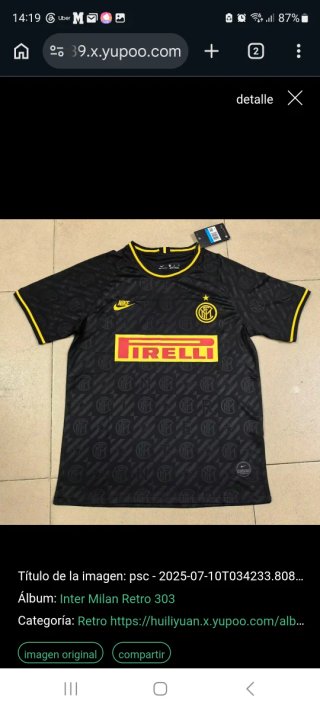 Ropa y camisetas futbol