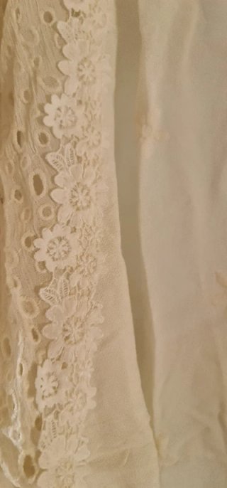 Camisa Ibicenca Desigual Talla L Blanca Nueva
