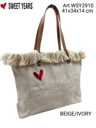 Borsa Sweet Years Beige/Blu