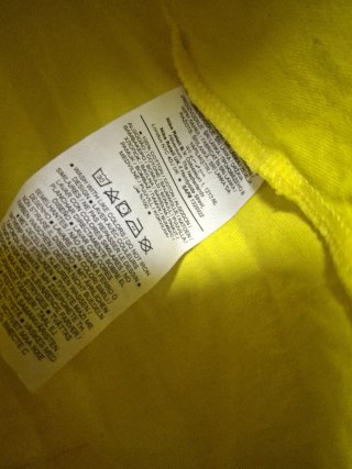 Camiseta Nike Amarilla